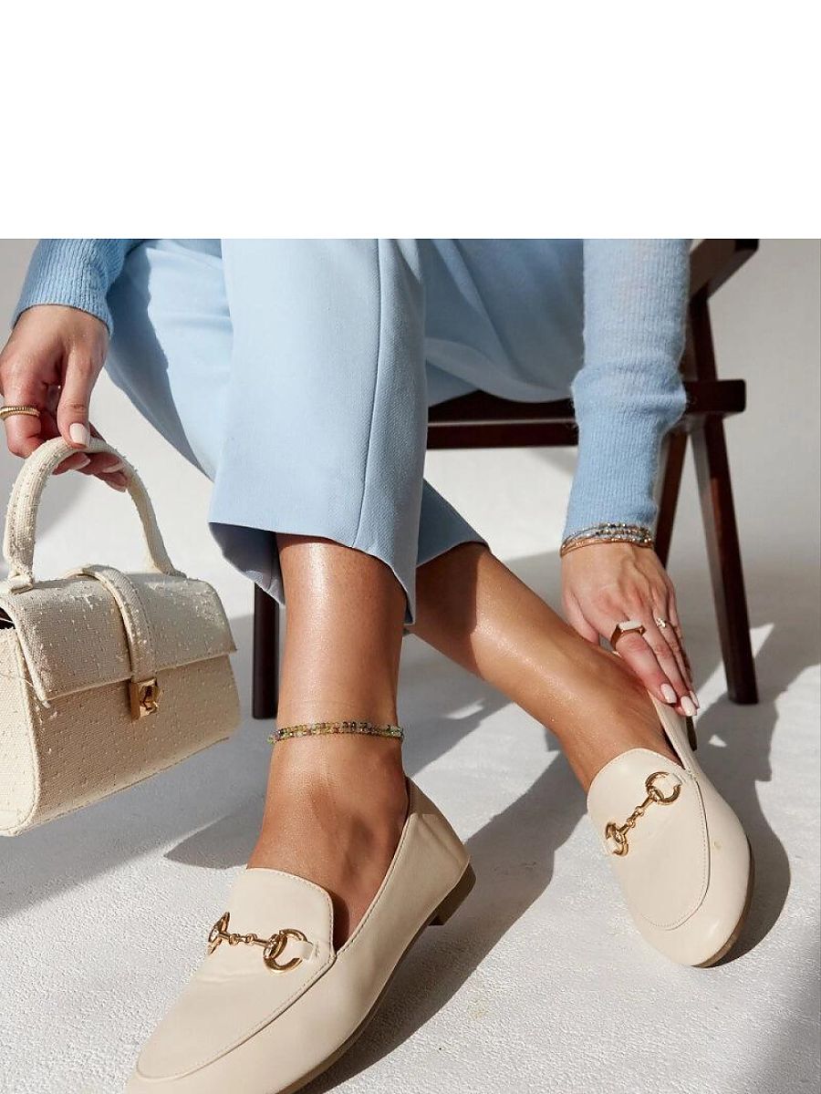 Mocassini Donna Beige alla Moda