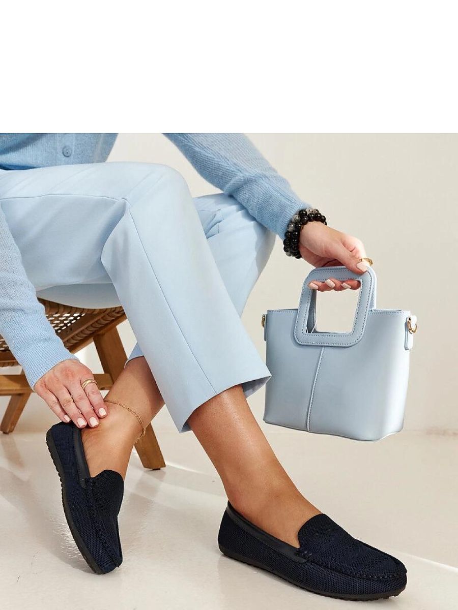 Mocassini Donna Blu Moderni