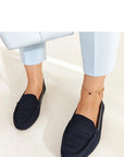 Mocassini Donna Blu Moderni