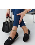 Mocassini Donna Neri Chic e Trendy