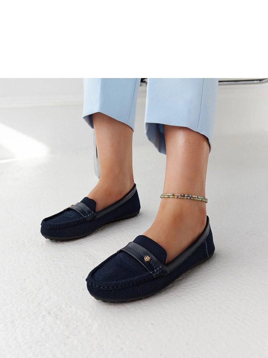 Mocassini Donna Blu Comodi