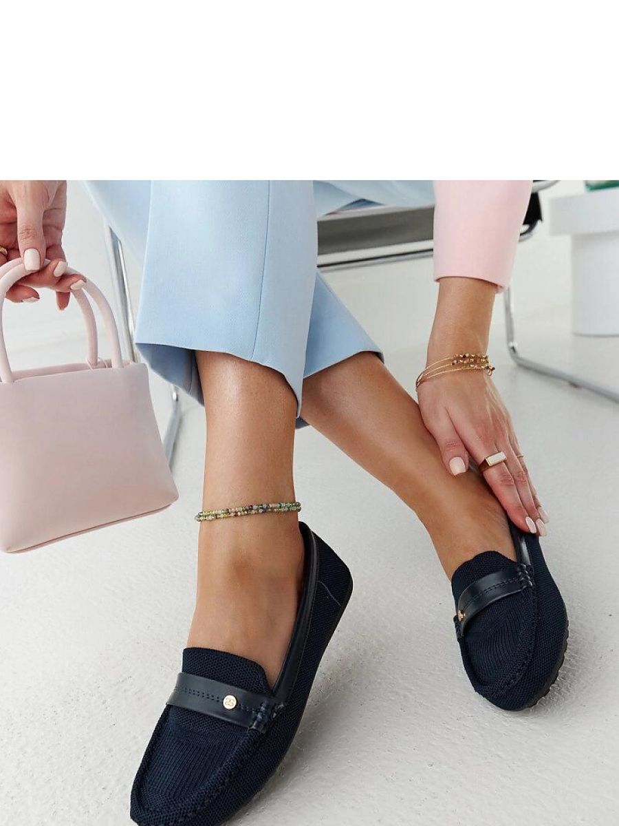 Mocassini Donna Blu Comodi