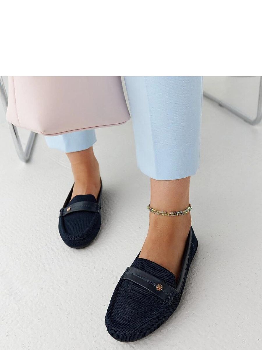 Mocassini Donna Blu Comodi