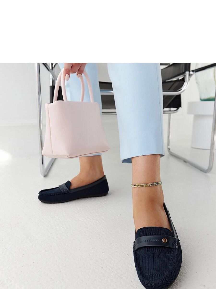 Mocassini Donna Blu Comodi