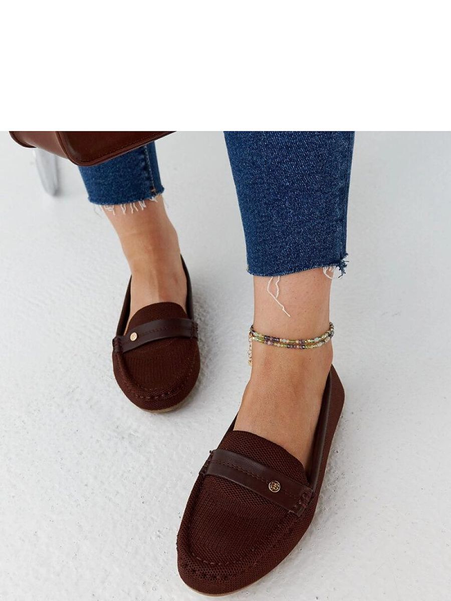 Mocassini Donna Marroni alla Moda