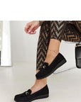 Mocassini Donna Neri Chic e Trendy