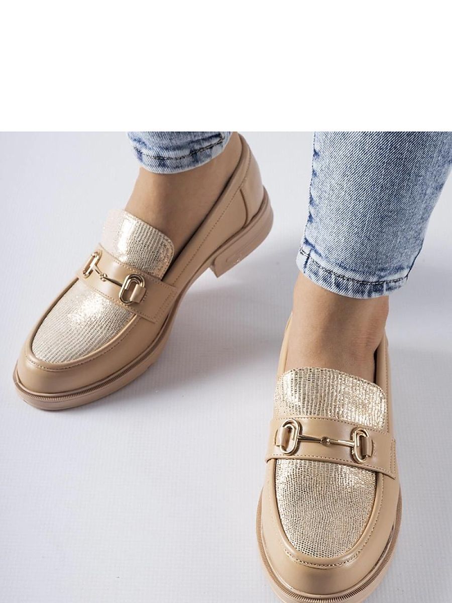 Mocassini Donna Beige alla Moda