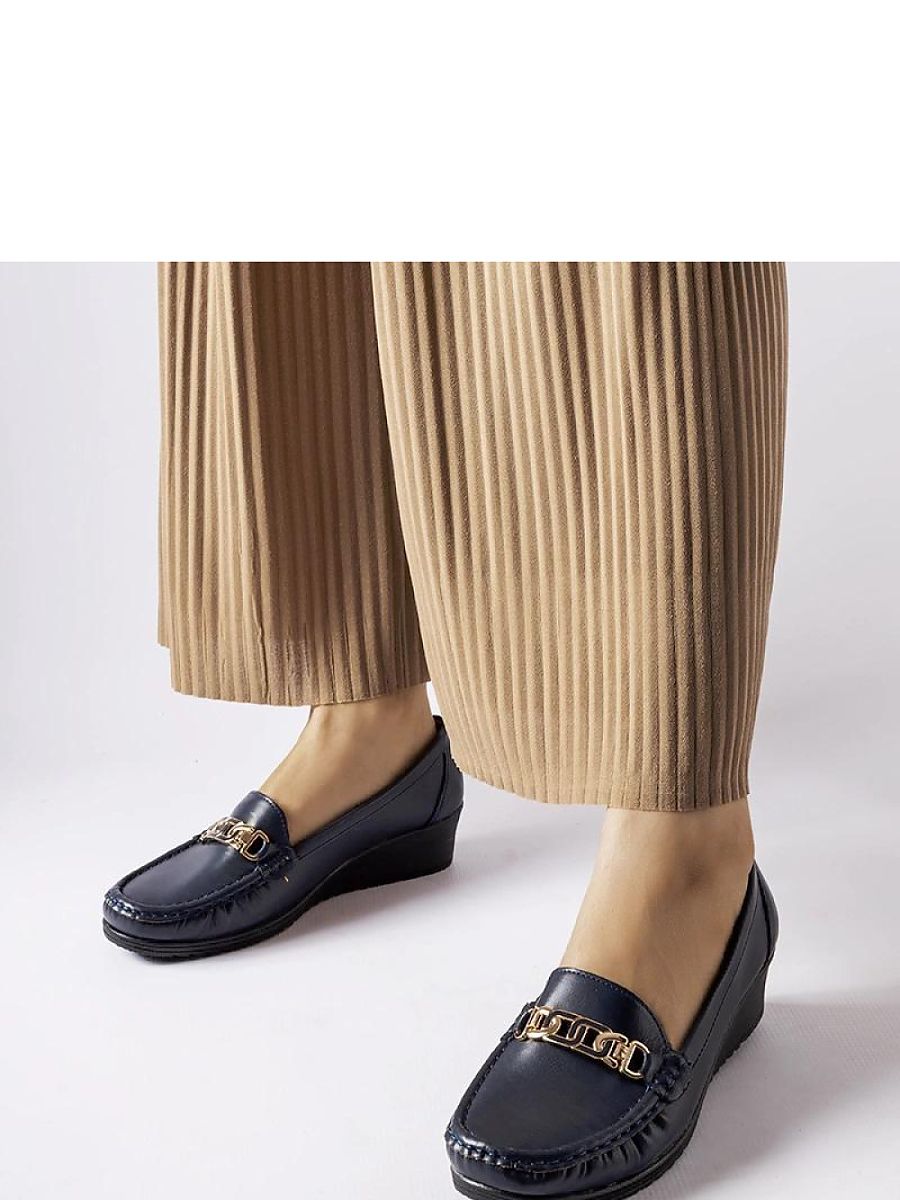 Mocassini Donna Blu alla Moda