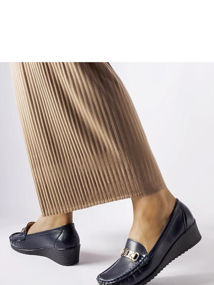 Mocassini Donna Blu alla Moda