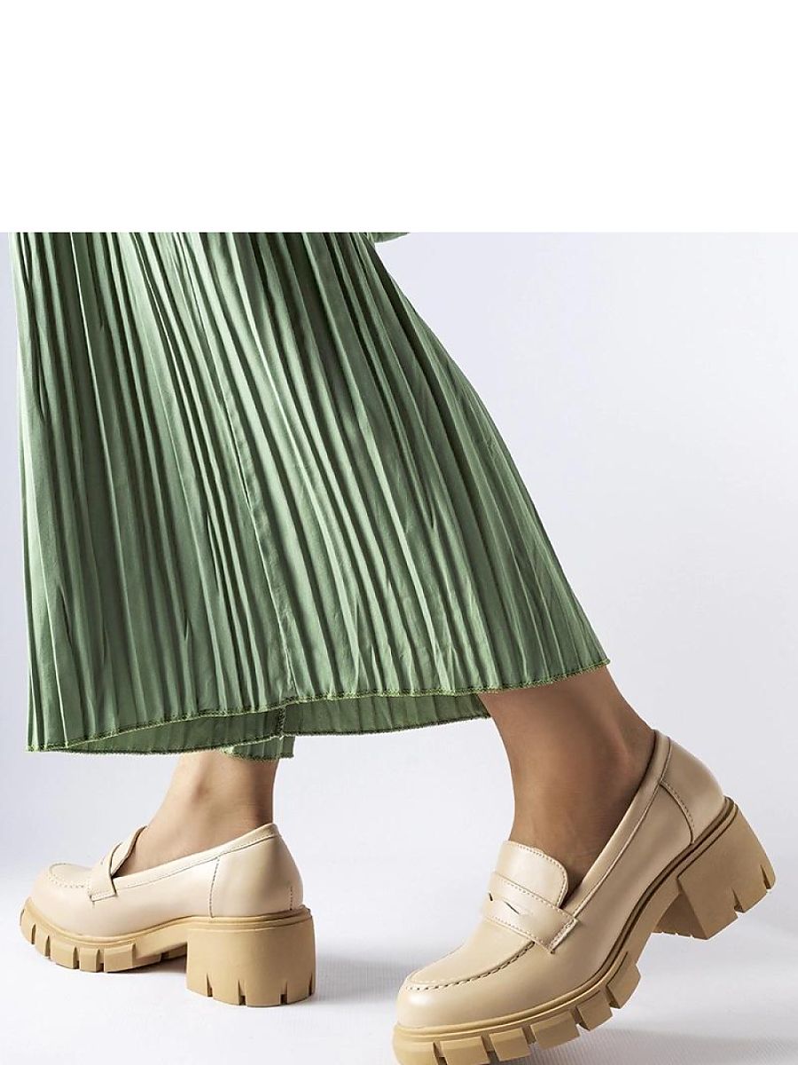 Mocassini Donna Beige Classici
