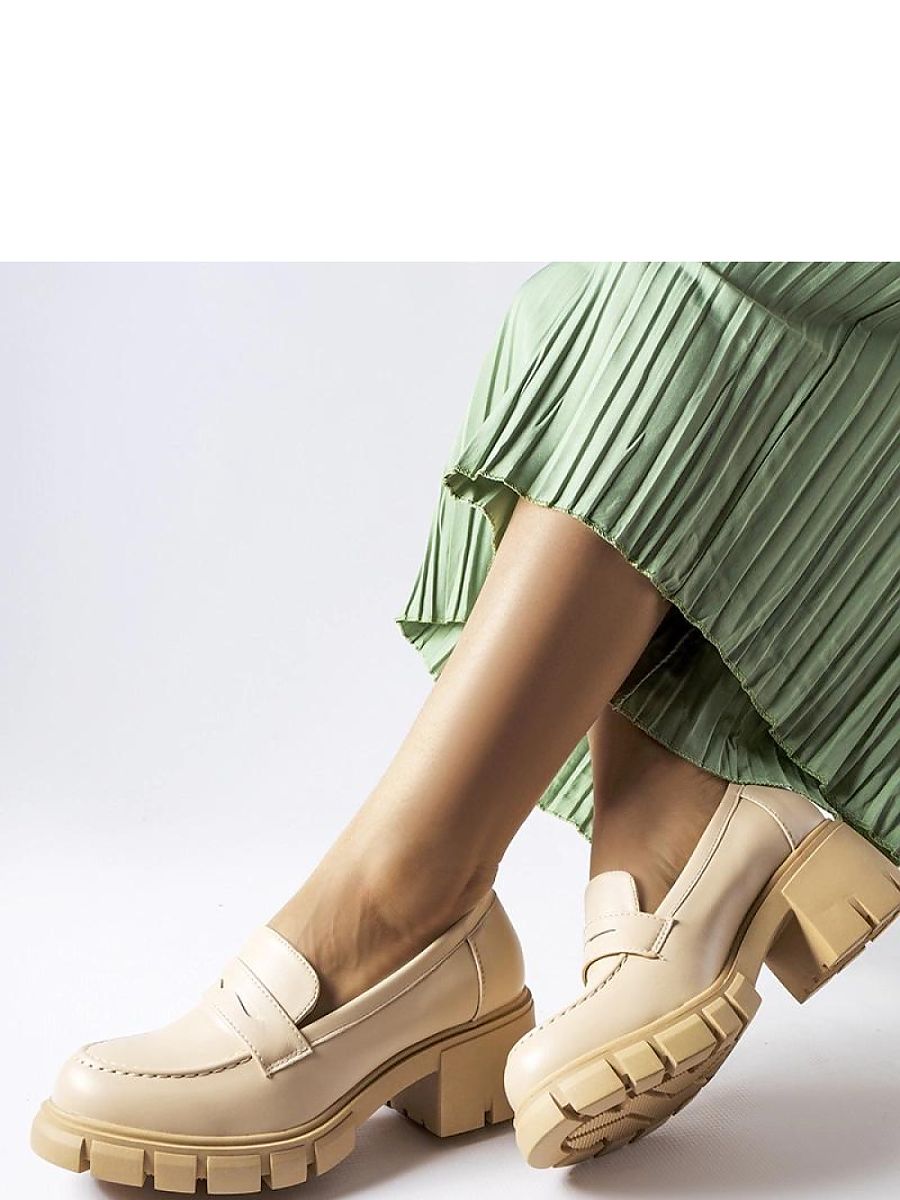 Mocassini Donna Beige Classici