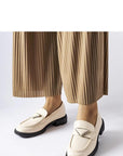 Mocassini Donna Beige Comodi