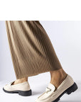 Mocassini Donna Beige Comodi