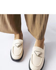 Mocassini Donna Beige Comodi