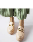 Mocassini Donna Beige di Tendenza