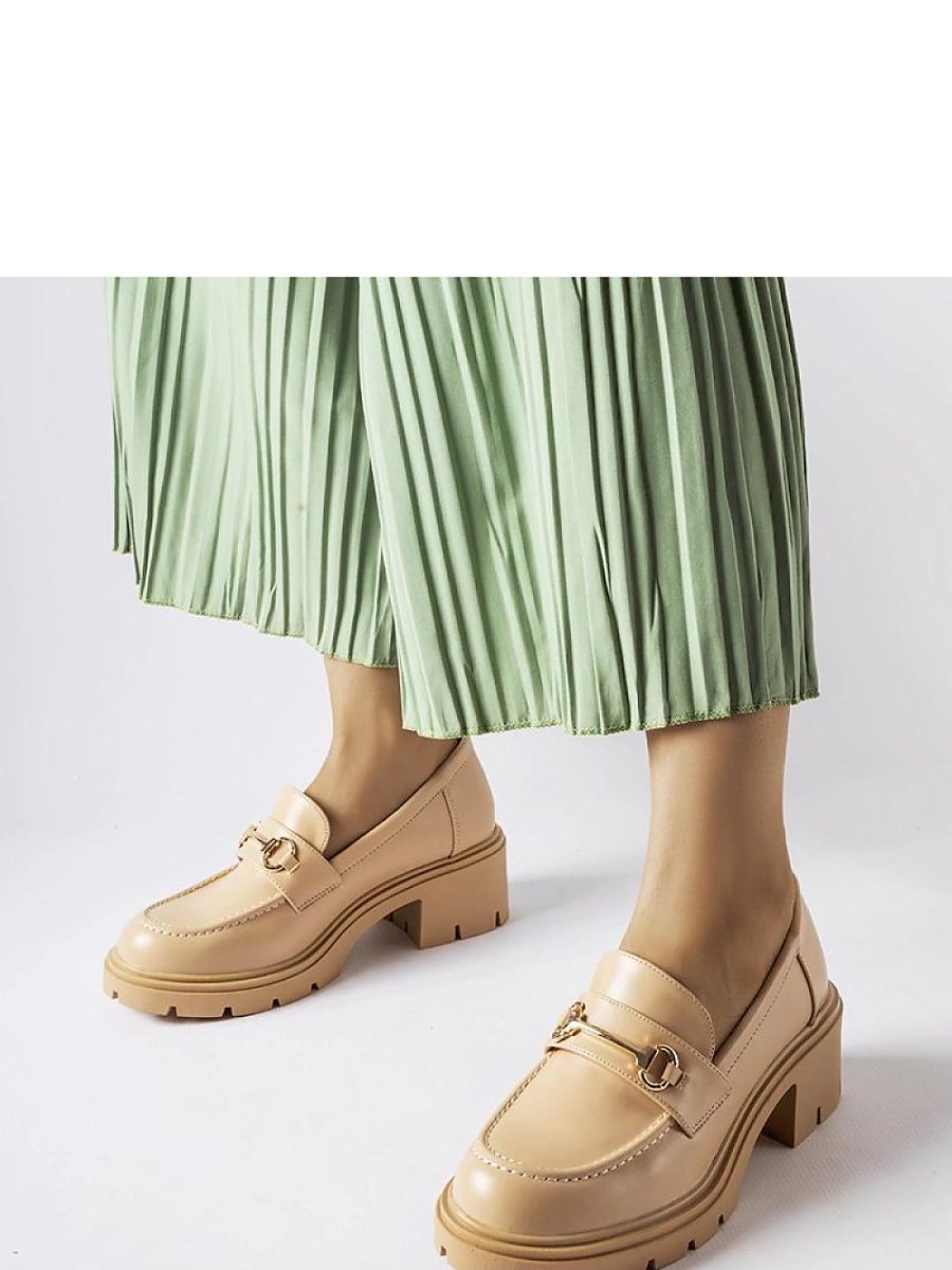 Mocassini Donna Beige alla Moda