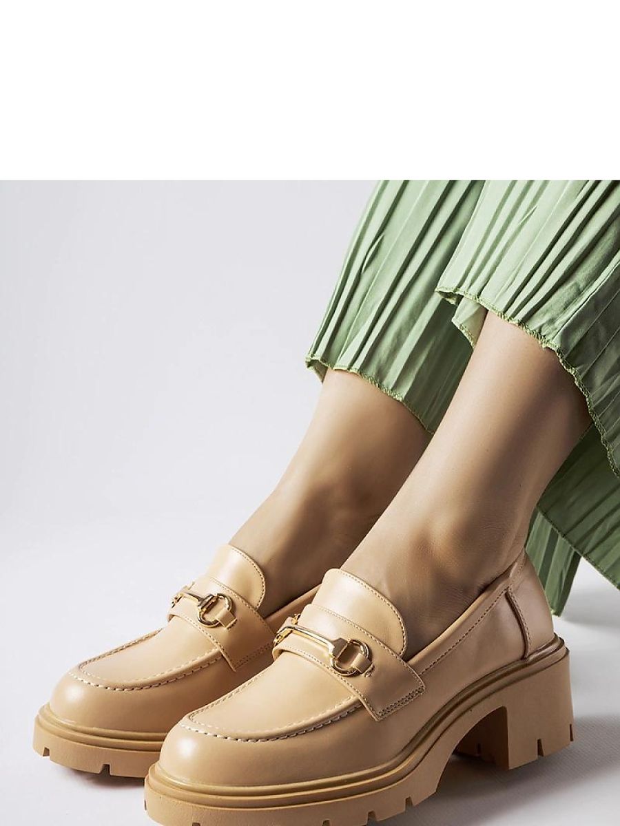 Mocassini Donna Beige alla Moda