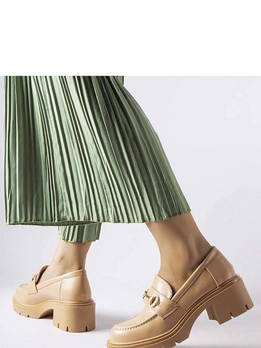 Mocassini Donna Beige alla Moda