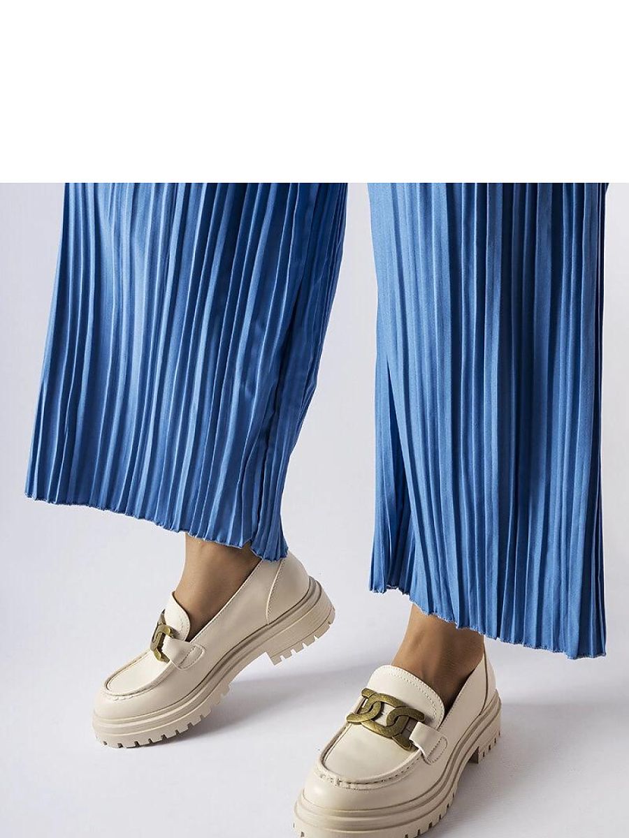 Mocassini Donna Beige Comodi