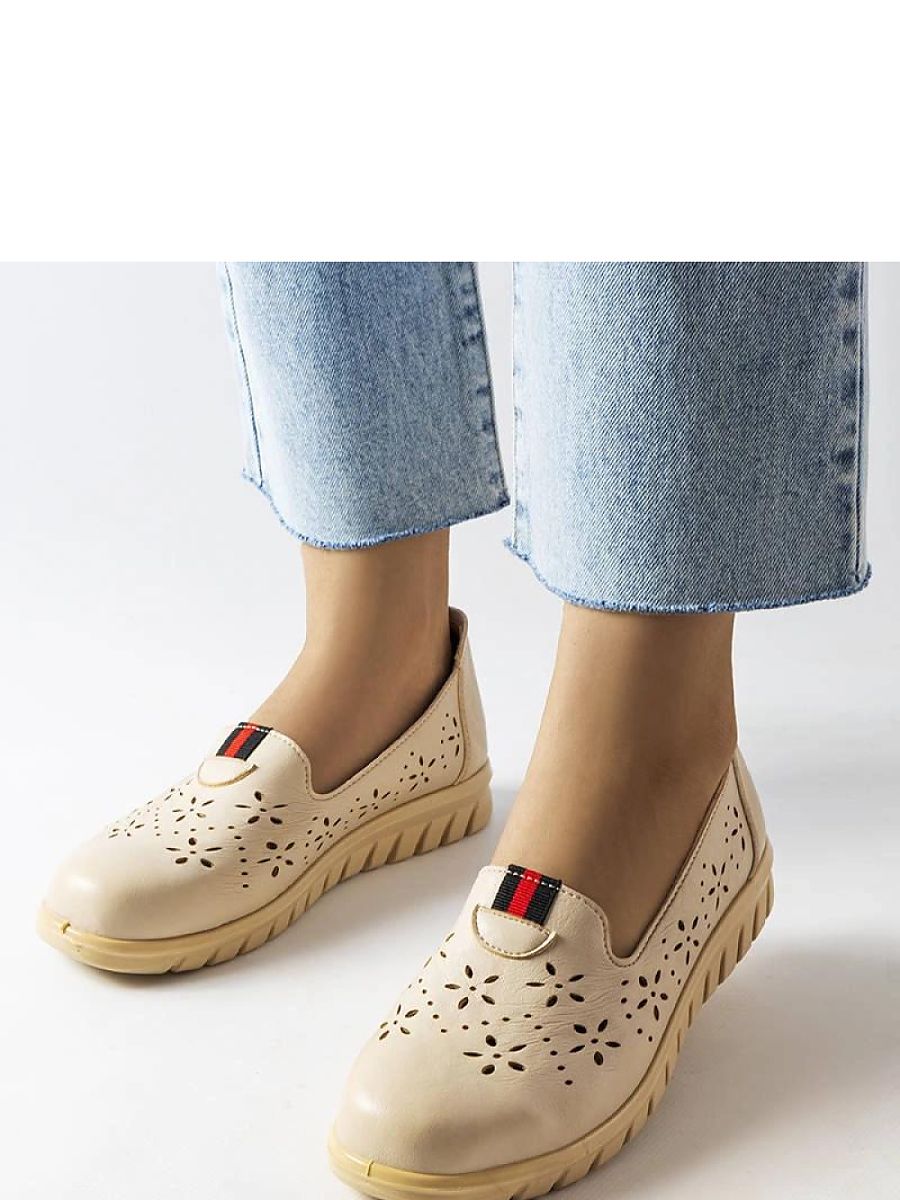 Mocassini Donna Beige Chic e Trendy