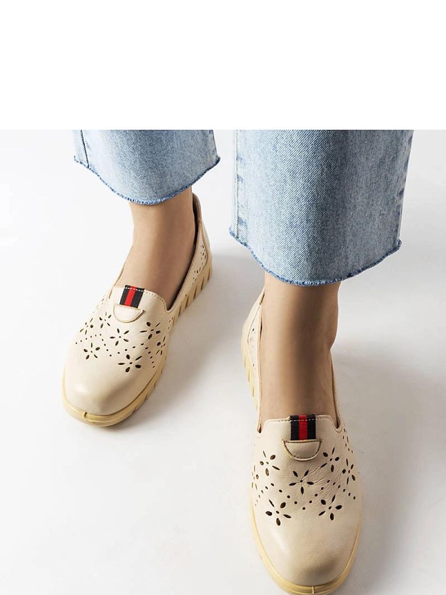 Mocassini Donna Beige Chic e Trendy