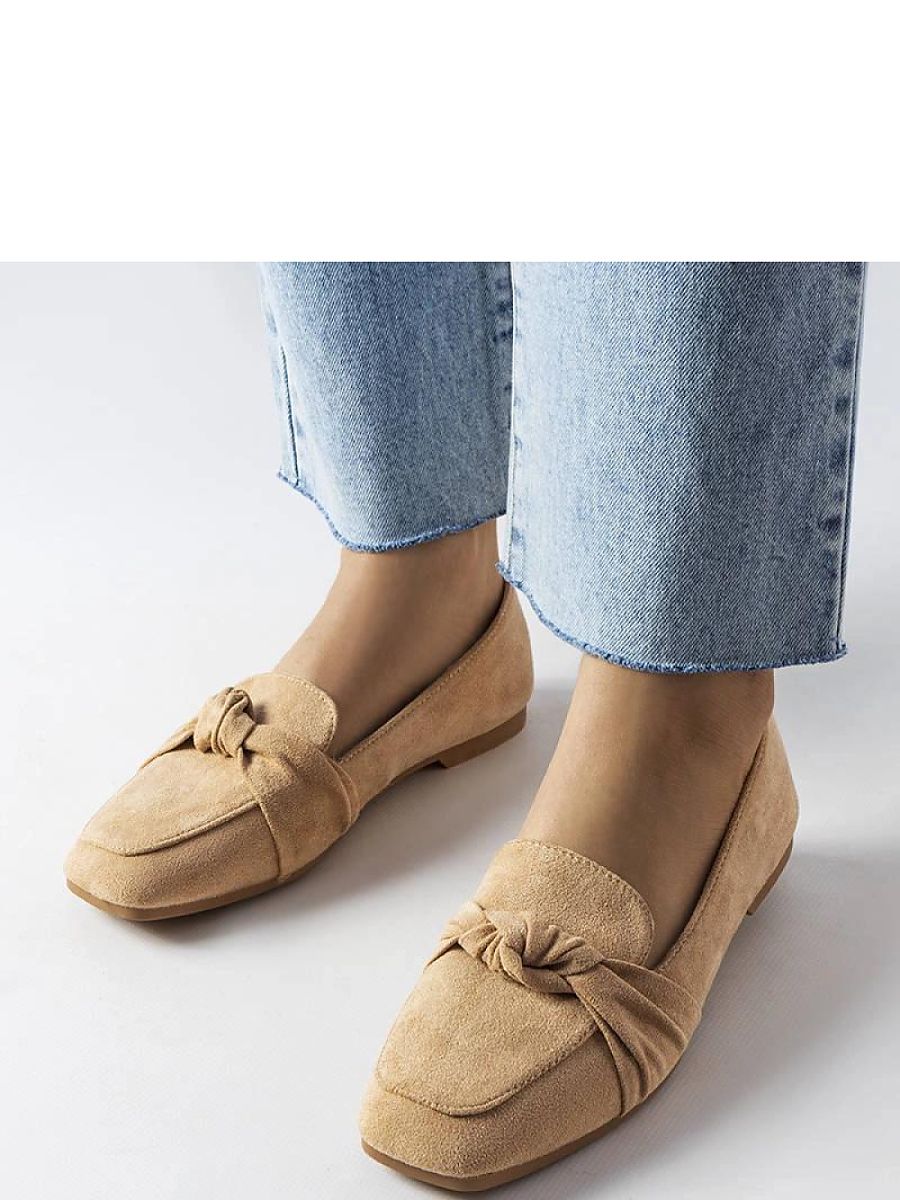 Mocassini Donna Beige Comodi