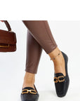 Mocassini Donna Neri Chic e Trendy