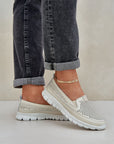 Mocassini Donna Beige Chic e Trendy