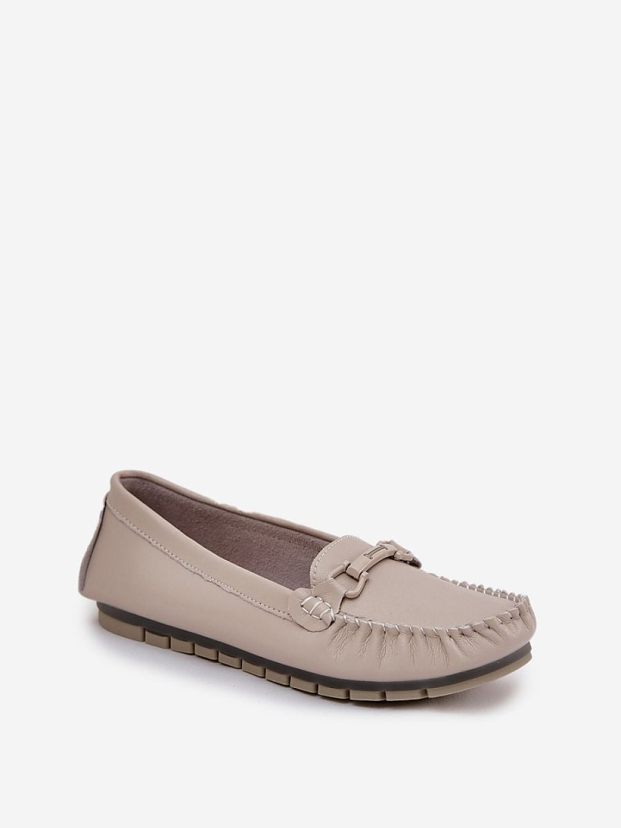 Mocassini Donna Beige di Tendenza