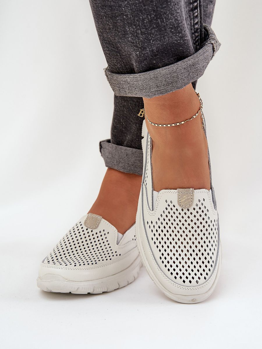 Mocassini Donna Bianchi Classici