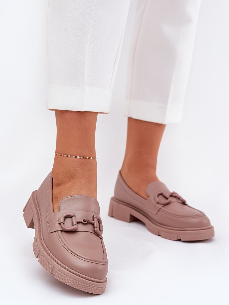 Mocassini Donna Beige Chic e Trendy