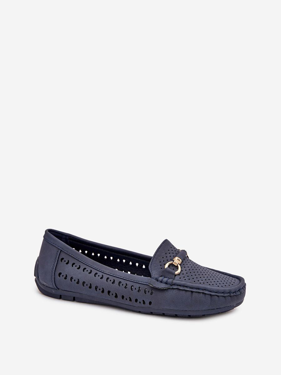 Mocassini Donna Blu Navy Classici