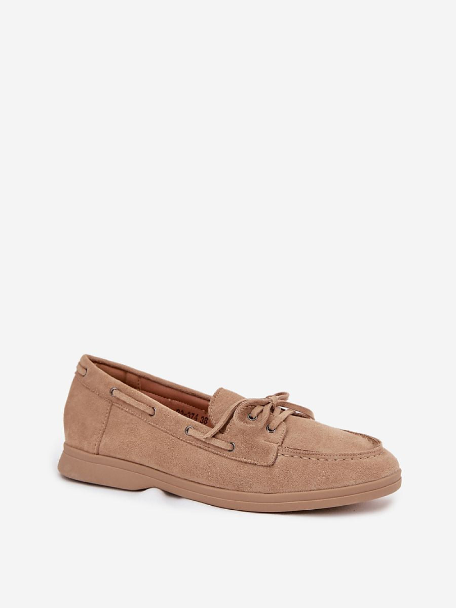Mocassini Donna Beige Chic e Trendy
