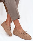 Mocassini Donna Beige Chic e Trendy
