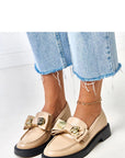 Mocassini Donna Beige Chic e Trendy