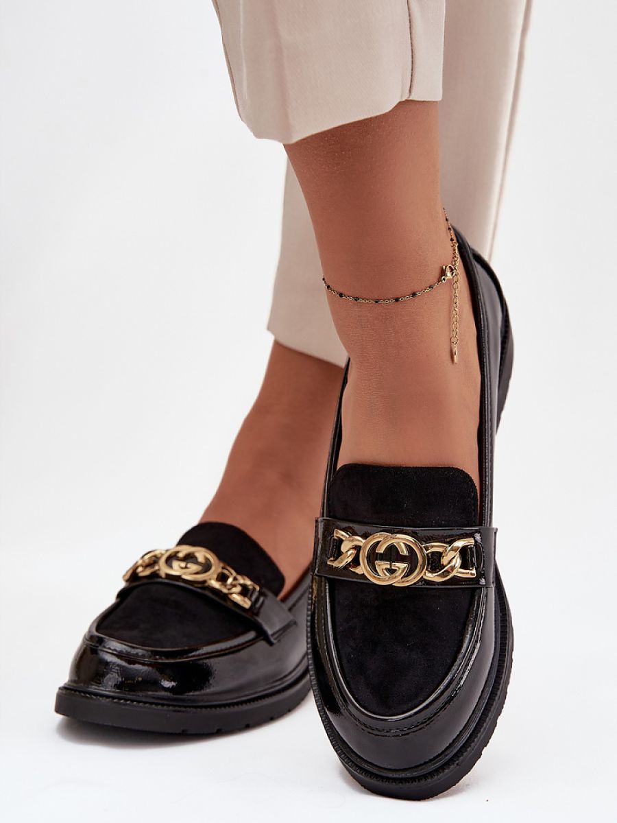 Mocassini Donna Neri Classici