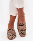 Mocassini Donna Beige Comodi