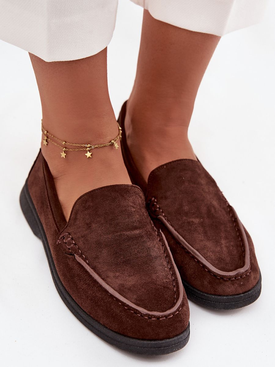 Mocassini Donna Marroni Chic e Trendy