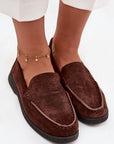 Mocassini Donna Marroni Chic e Trendy
