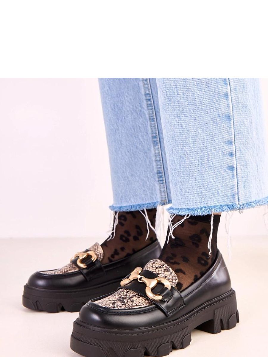 Mocassini Donna Neri Chic e Trendy