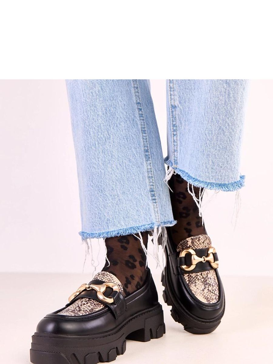 Mocassini Donna Neri Chic e Trendy