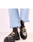 Mocassini Donna Neri Chic e Trendy