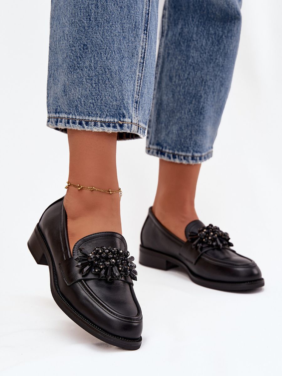 Mocassini Donna Neri Chic e Trendy