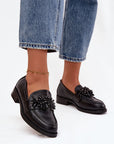 Mocassini Donna Neri Chic e Trendy