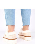 Mocassini Donna Beige Moderni