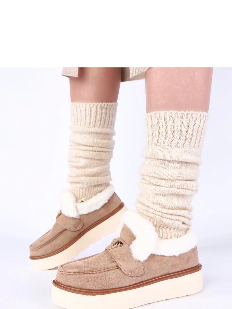 Mocassini Donna Beige di Tendenza