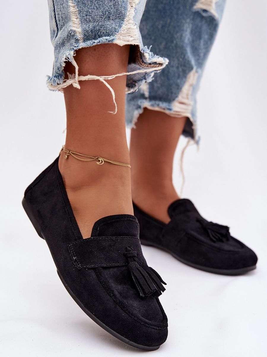 Mocassini Donna Neri Chic e Trendy