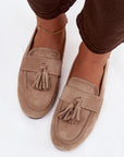Mocassini Donna Beige alla Moda