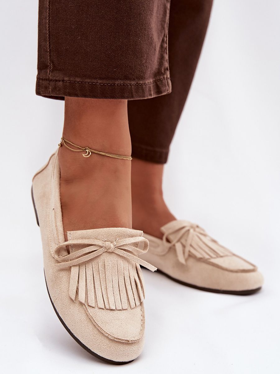 Mocassini Donna Beige di Tendenza