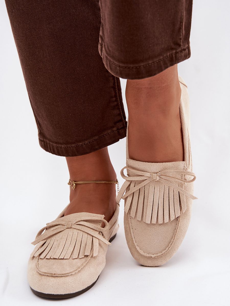 Mocassini Donna Beige di Tendenza